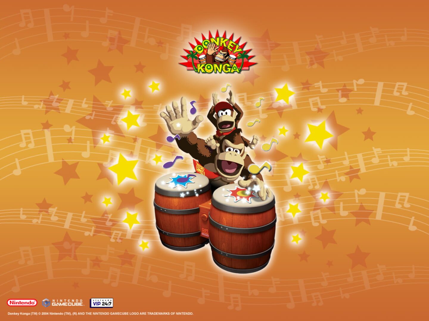 Artwork for Donkey Konga