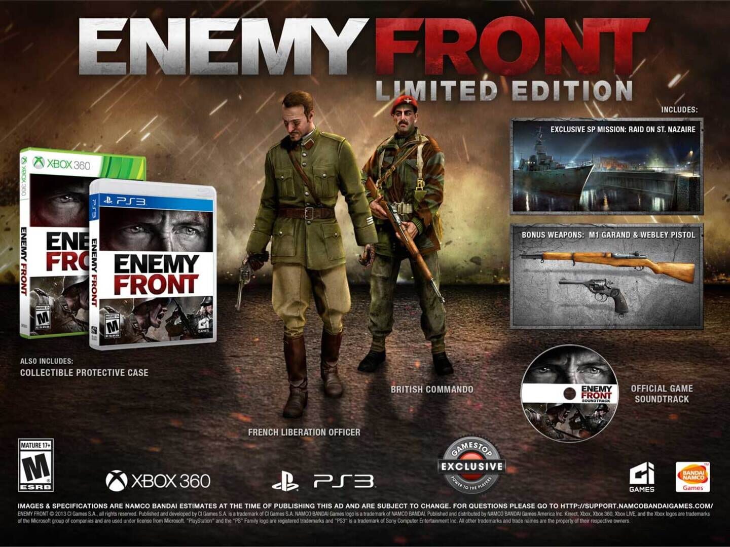 Artwork for Enemy Front: Limited Edition