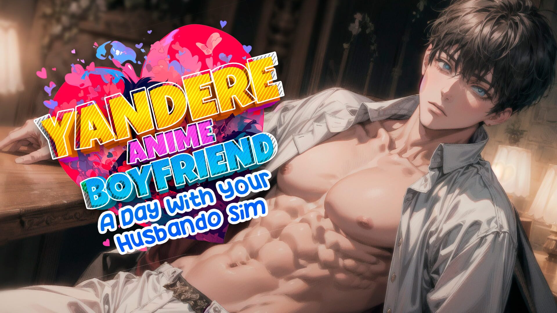 Artwork for Yandere Anime Boyfriend: A Day with Your Husbando Sim
