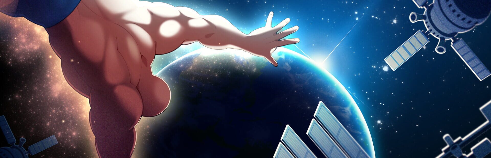 Rolling Macho: Tumbling to Earth artwork