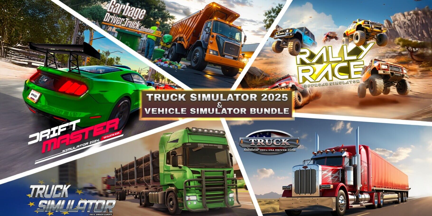 Artwork for Truck Simulator 2025 & Vehicle Simulator Bundle