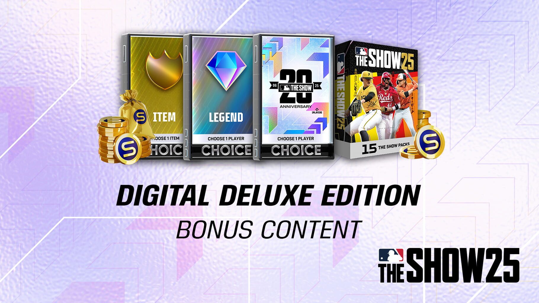 MLB The Show 25: Digital Deluxe Edition Bonus Content artwork