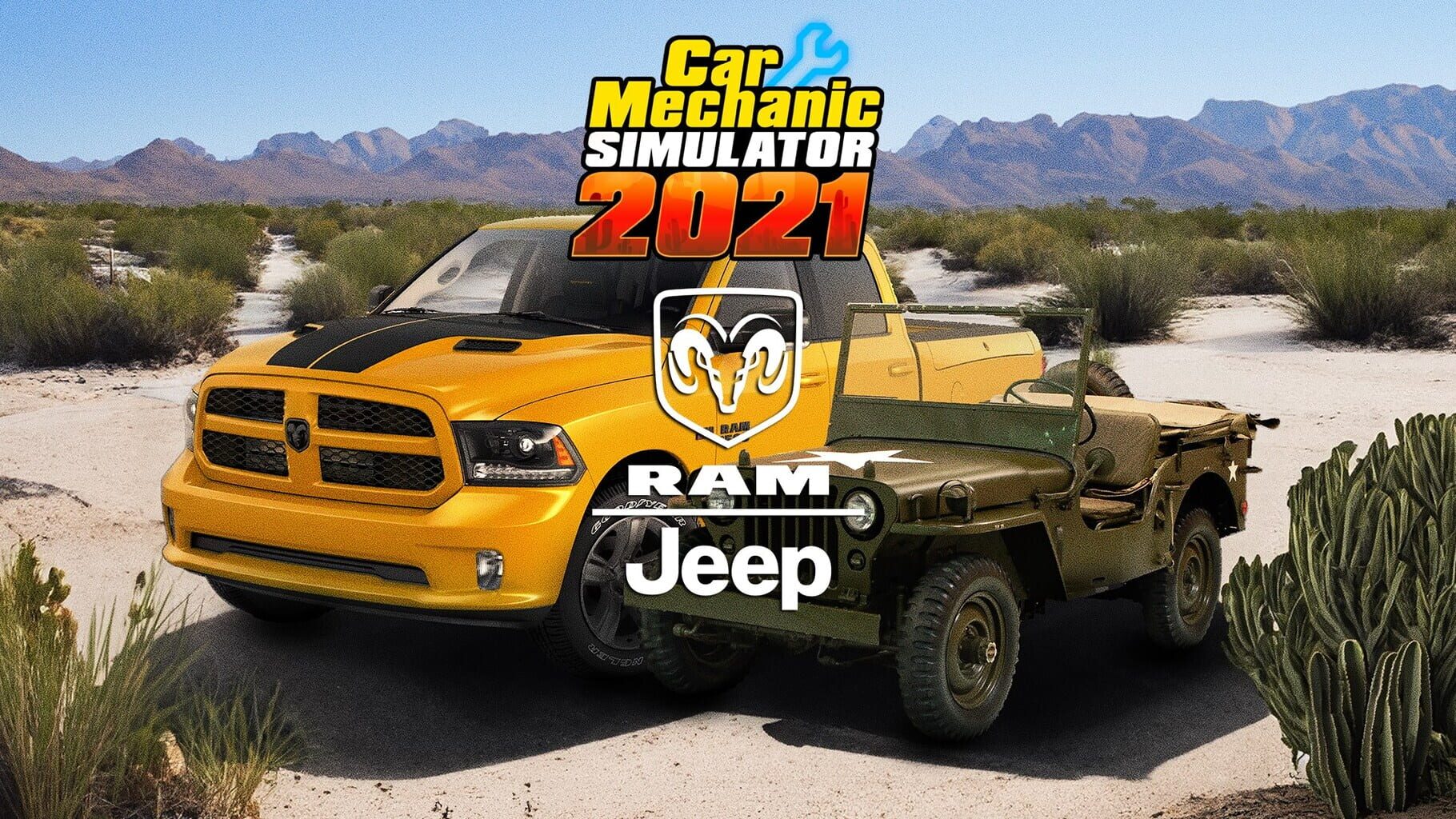 Artwork for Car Mechanic Simulator 2021: Jeep RAM Remastered