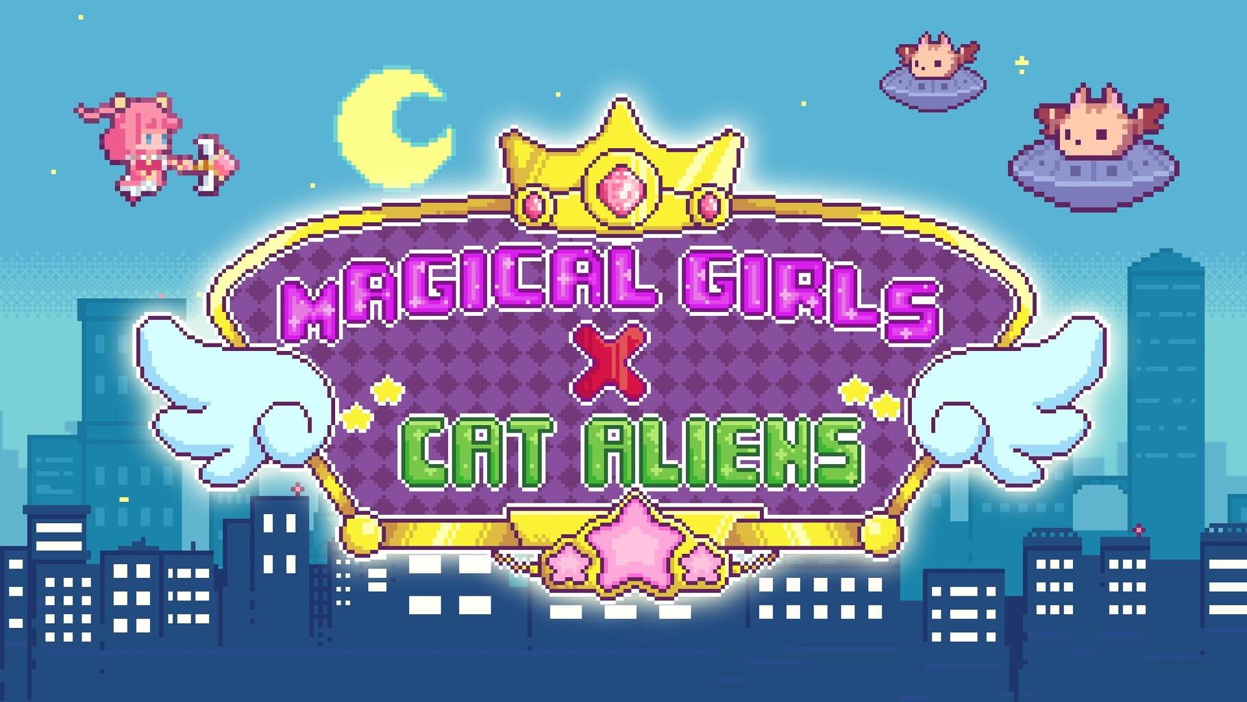 Artwork for Magical Girls vs. Cat Aliens