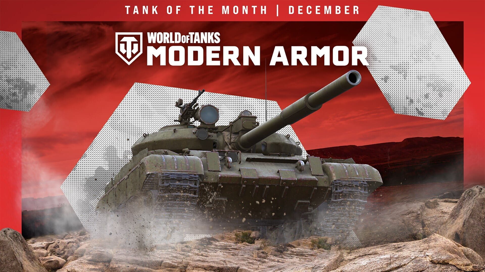 Artwork for World of Tanks: Modern Armor - Tank of the Month: T-62M-1