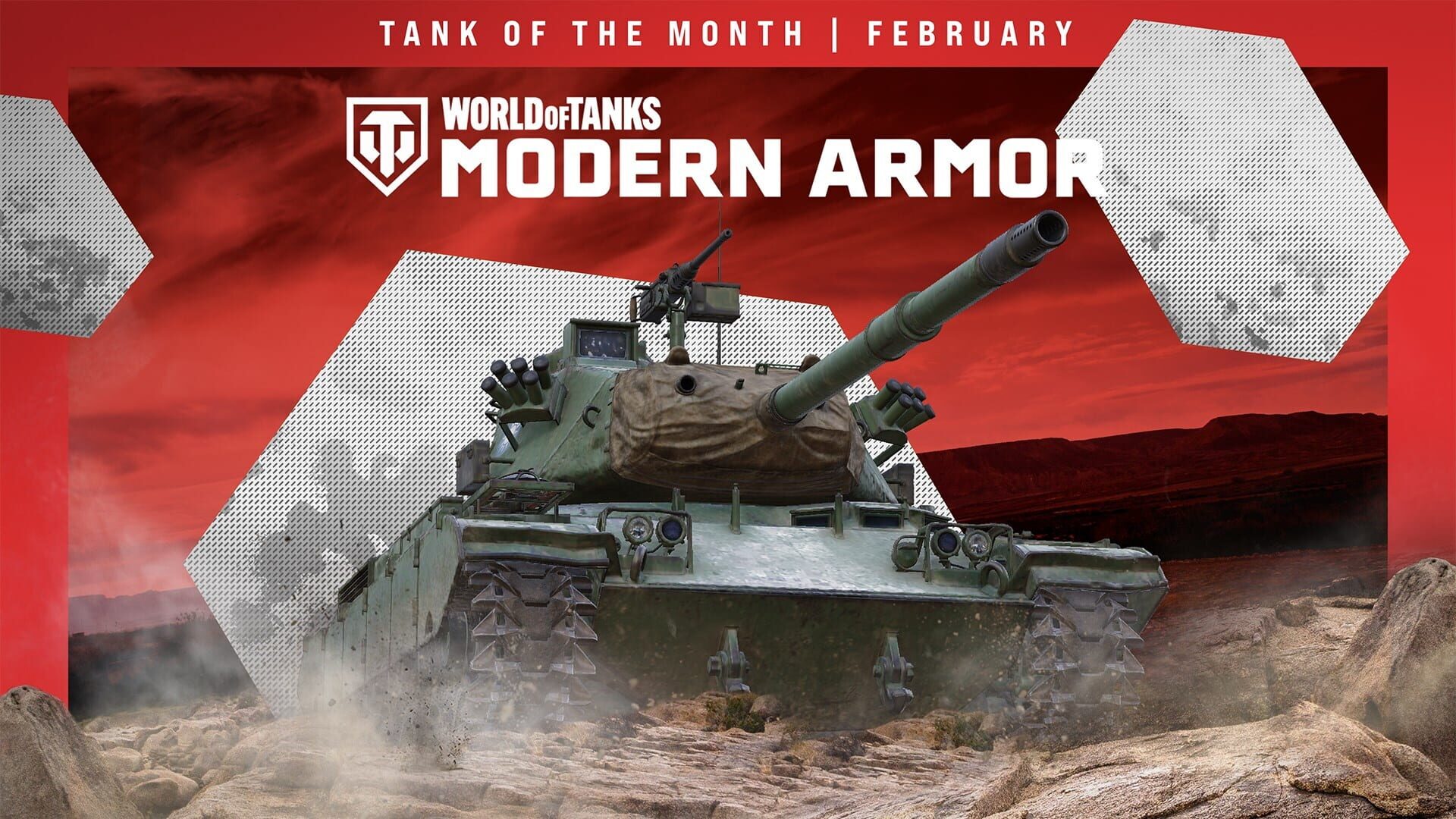 Artwork for World of Tanks: Modern Armor - Tank of the Month: M41D