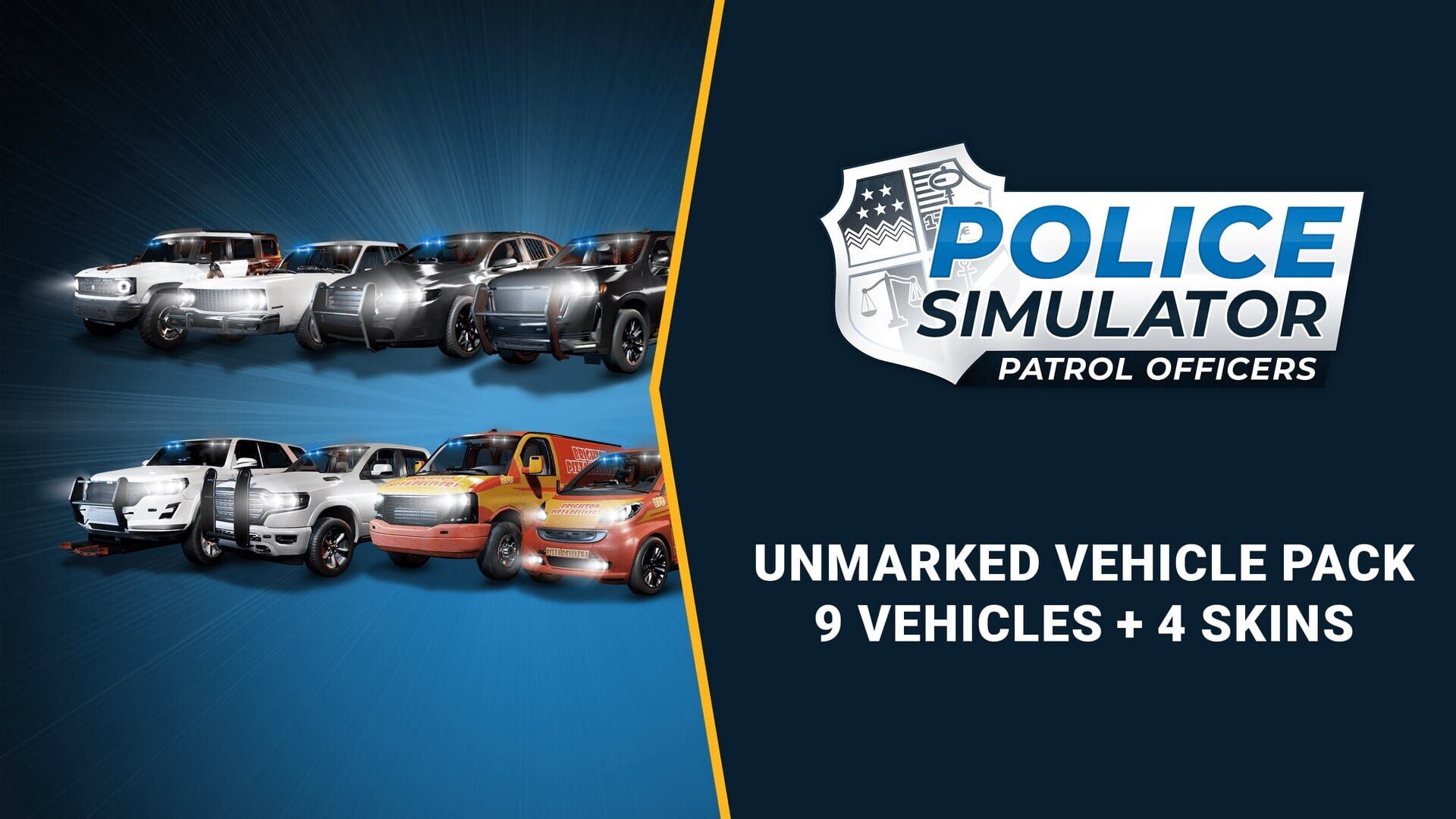 Police Simulator: Patrol Officers - Unmarked Police Vehicle Pack artwork