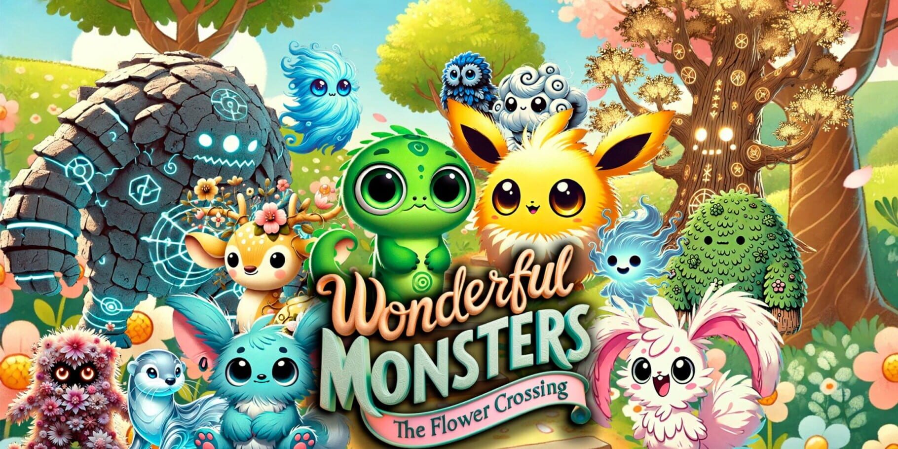 Artwork for Wonderful Monsters: The Flower Crossing