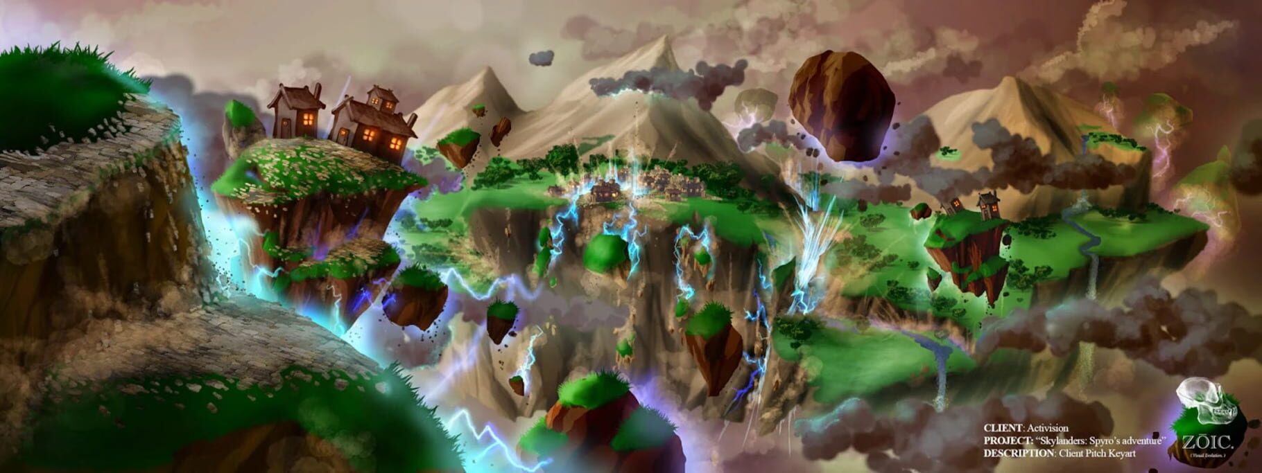 Artwork for Skylanders: Spyro's Adventure - Dragon's Peak