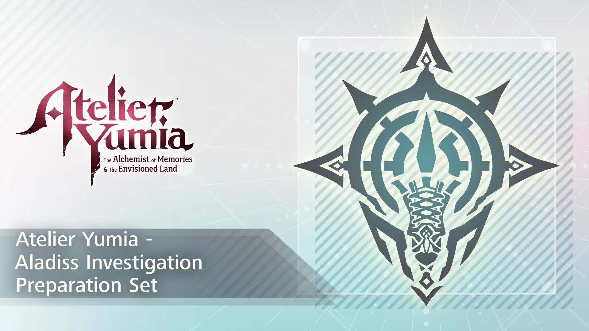 Atelier Yumia: Aladiss Investigation Preparation Set