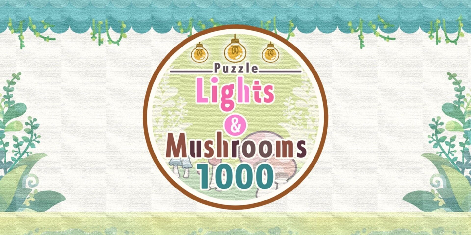 Artwork for Puzzle Lights and Mushrooms 1000