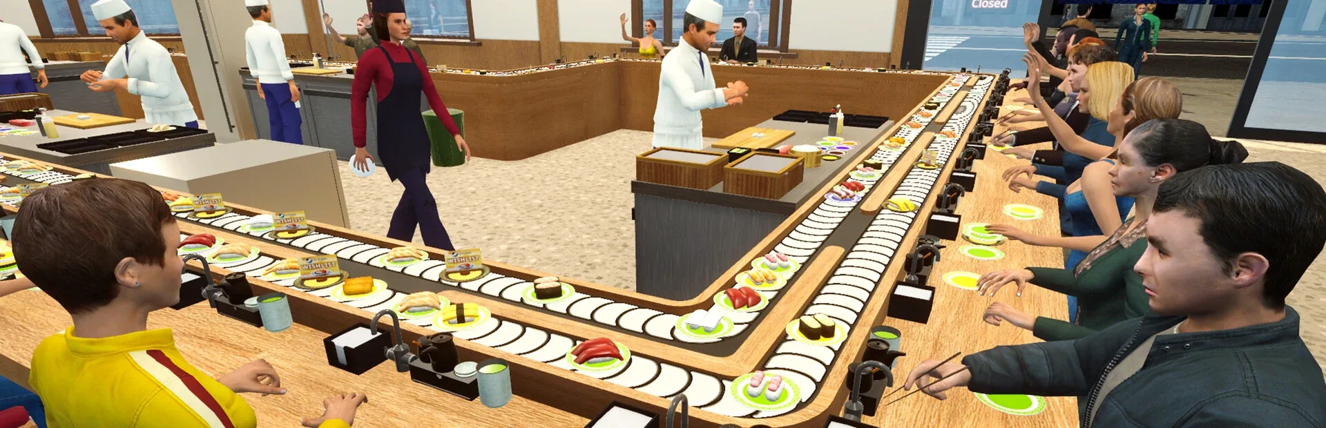 Conveyor Belt Sushi Simulator