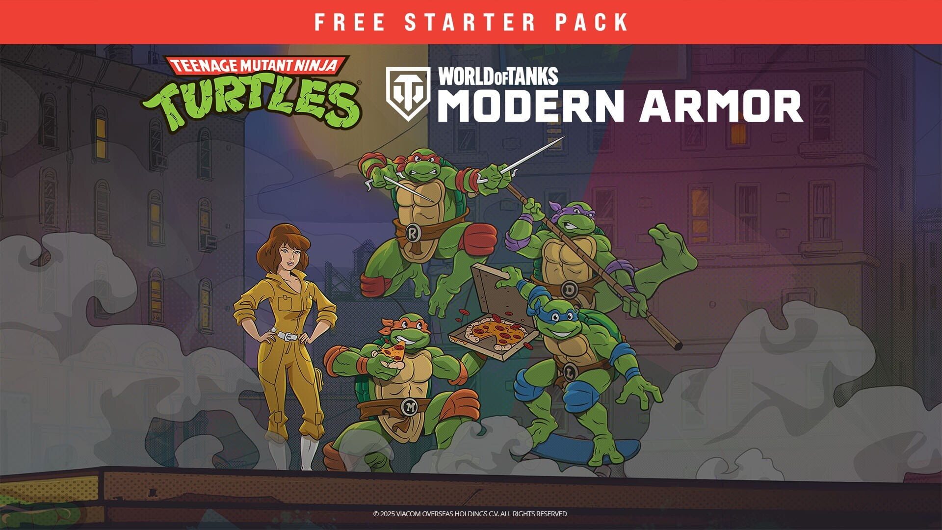 Artwork for World of Tanks: Modern Armor - TMNT Starter Pack