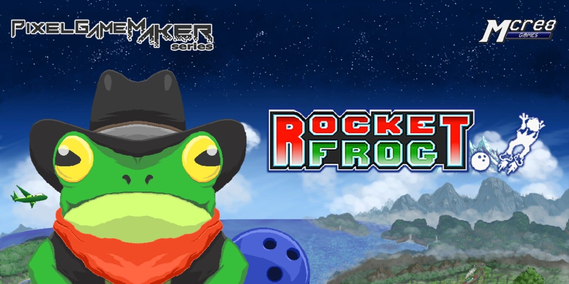 Artwork for Pixel Game Maker Series: Rocket Frog