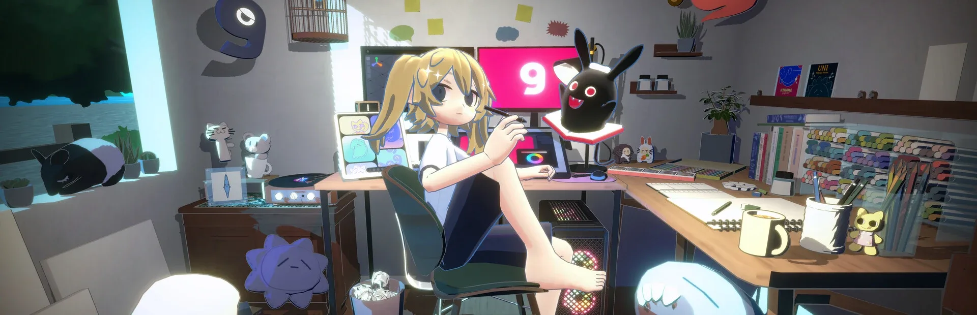 Gogh: Focus with Your Avatar