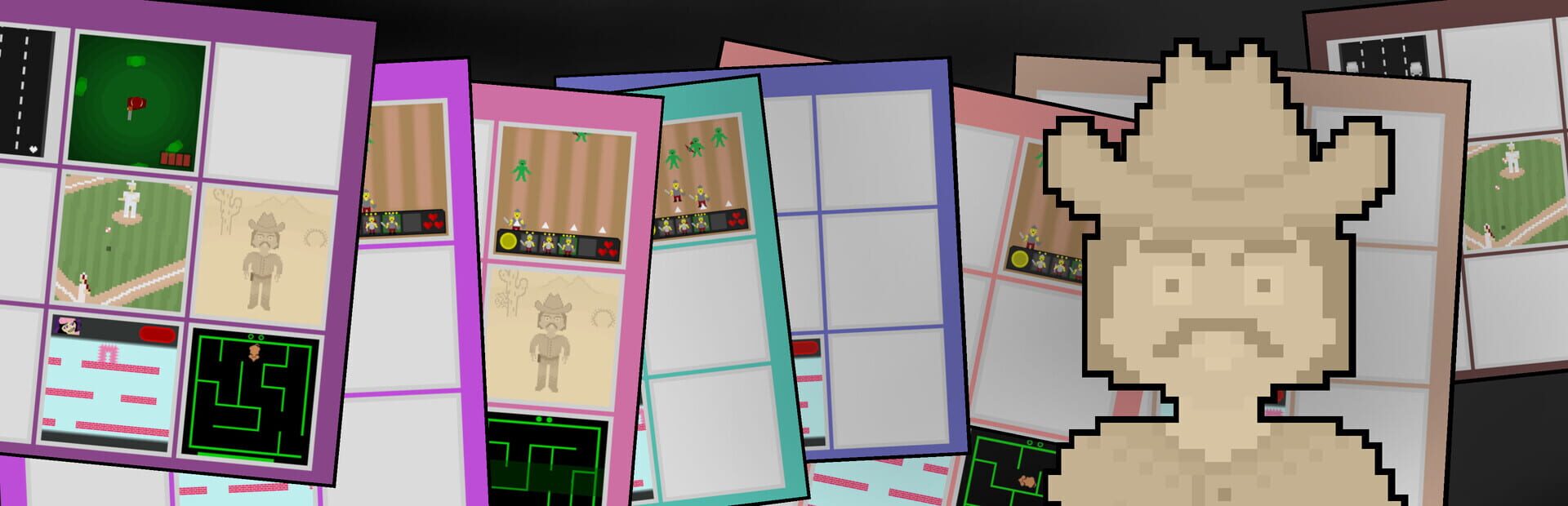 Artwork for 9 Games, 2 Buttons