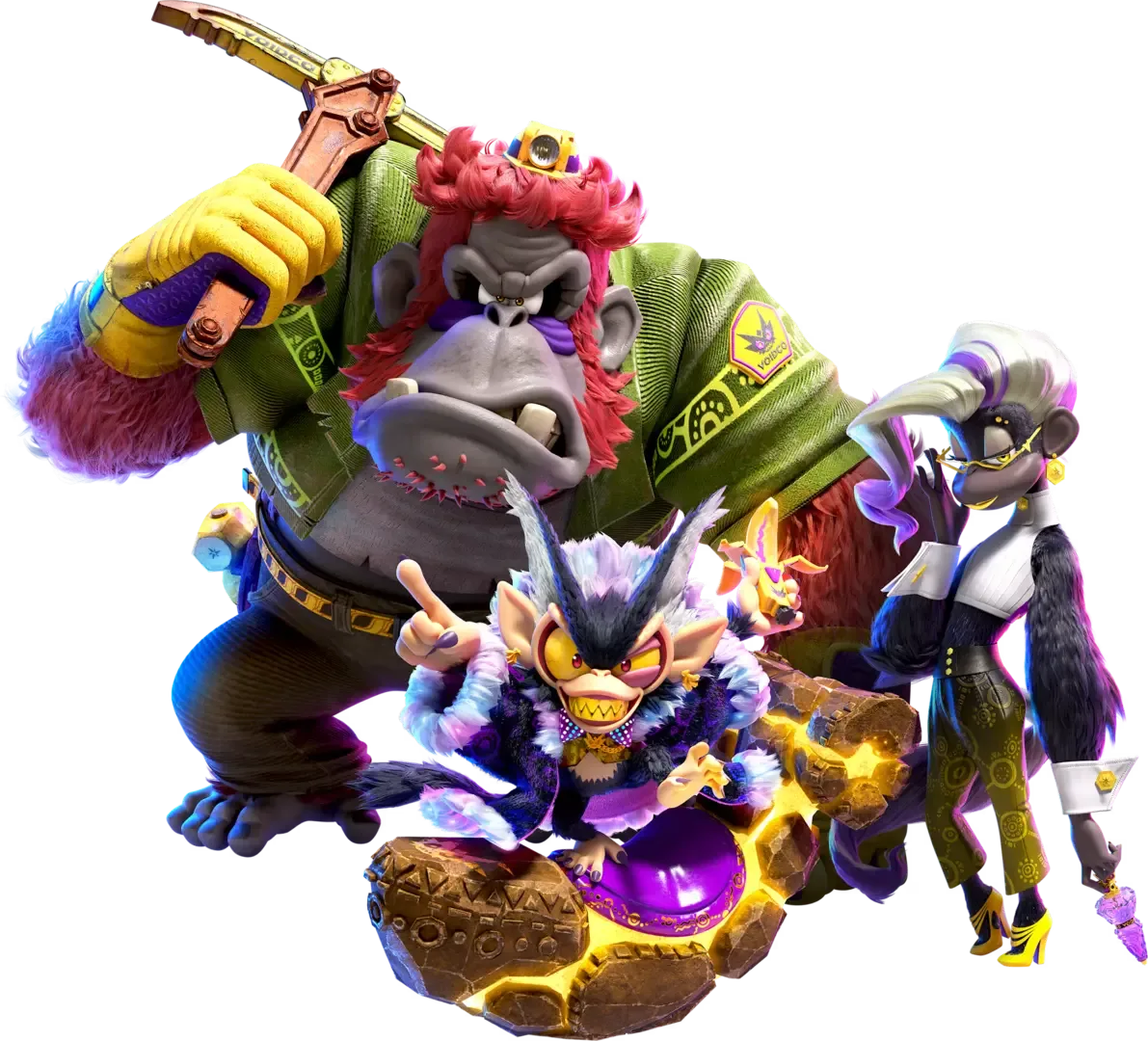 Arte - Donkey Kong: Bananza