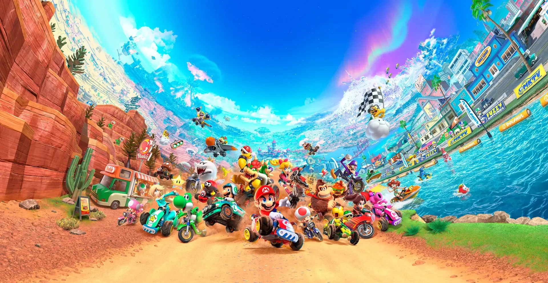 Arte - Mario Kart World