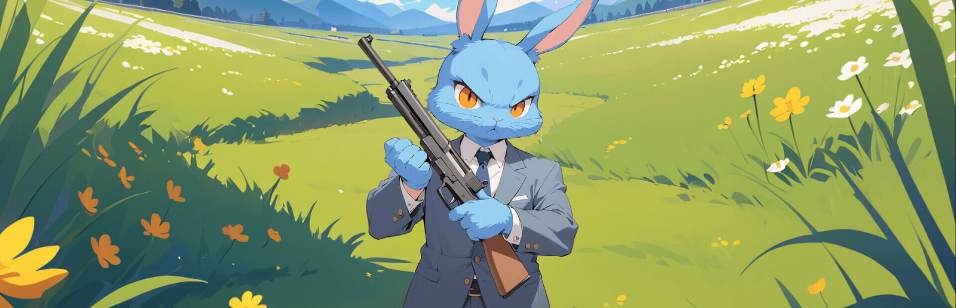 Artwork for Blue Rabbit, Black Future