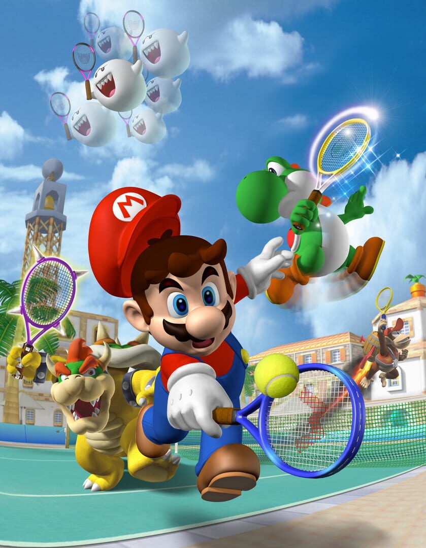 Artwork for Mario Power Tennis