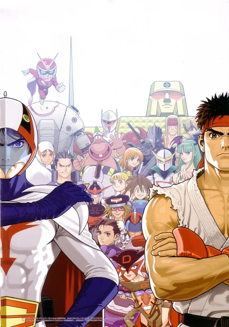 Arte - Tatsunoko vs. Capcom: Cross Generation of Heroes