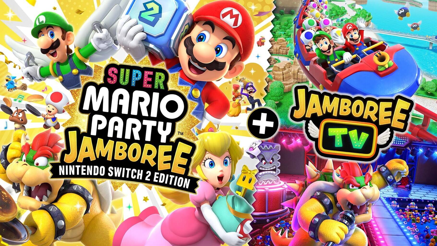 Super Mario Party Jamboree: Nintendo Switch 2 Edition + Jamboree TV artwork