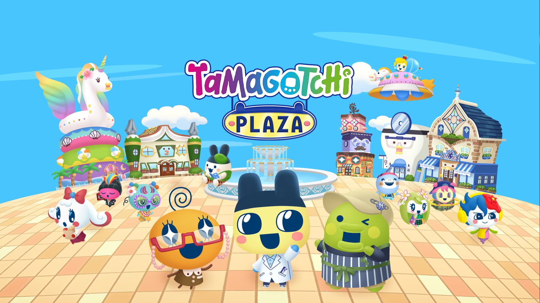 Tamagotchi Plaza artwork