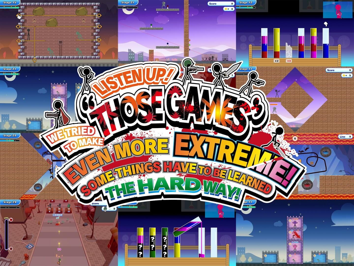 Listen Up! We Tried to Make "Those Games" Even More Extreme! Some Things Have to Be Learned the Hard Way! artwork