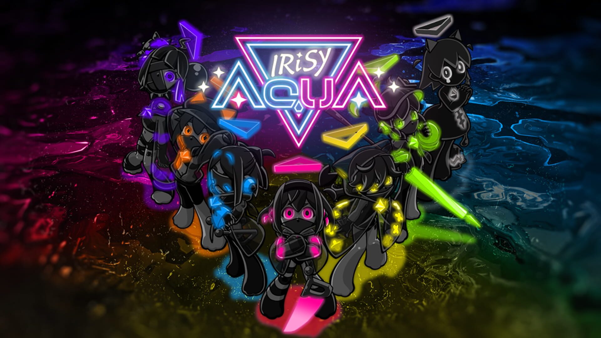 Irisy Aqua artwork