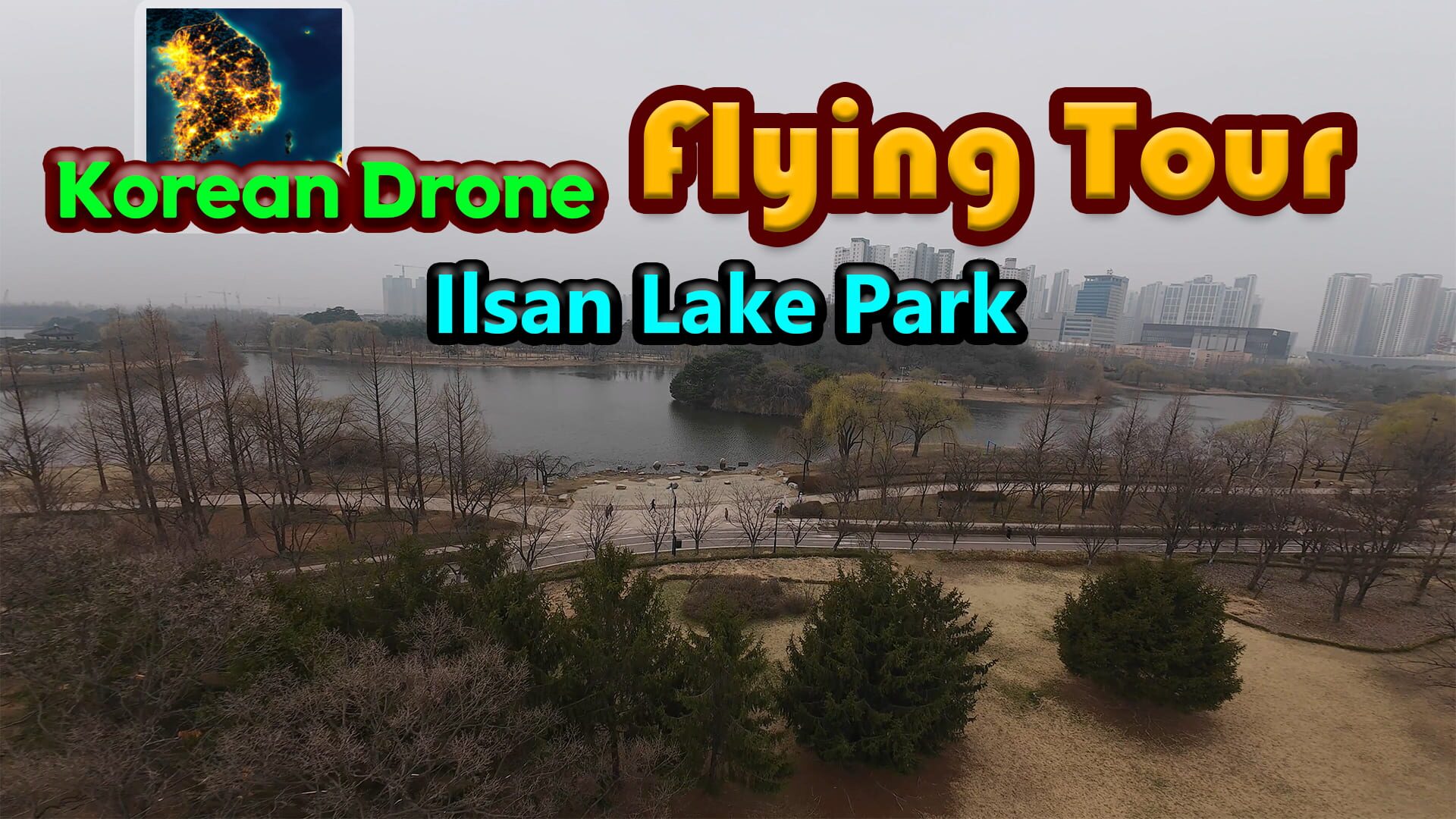 Artwork for Korean Drone Flying Tour Ilsan Lake Park