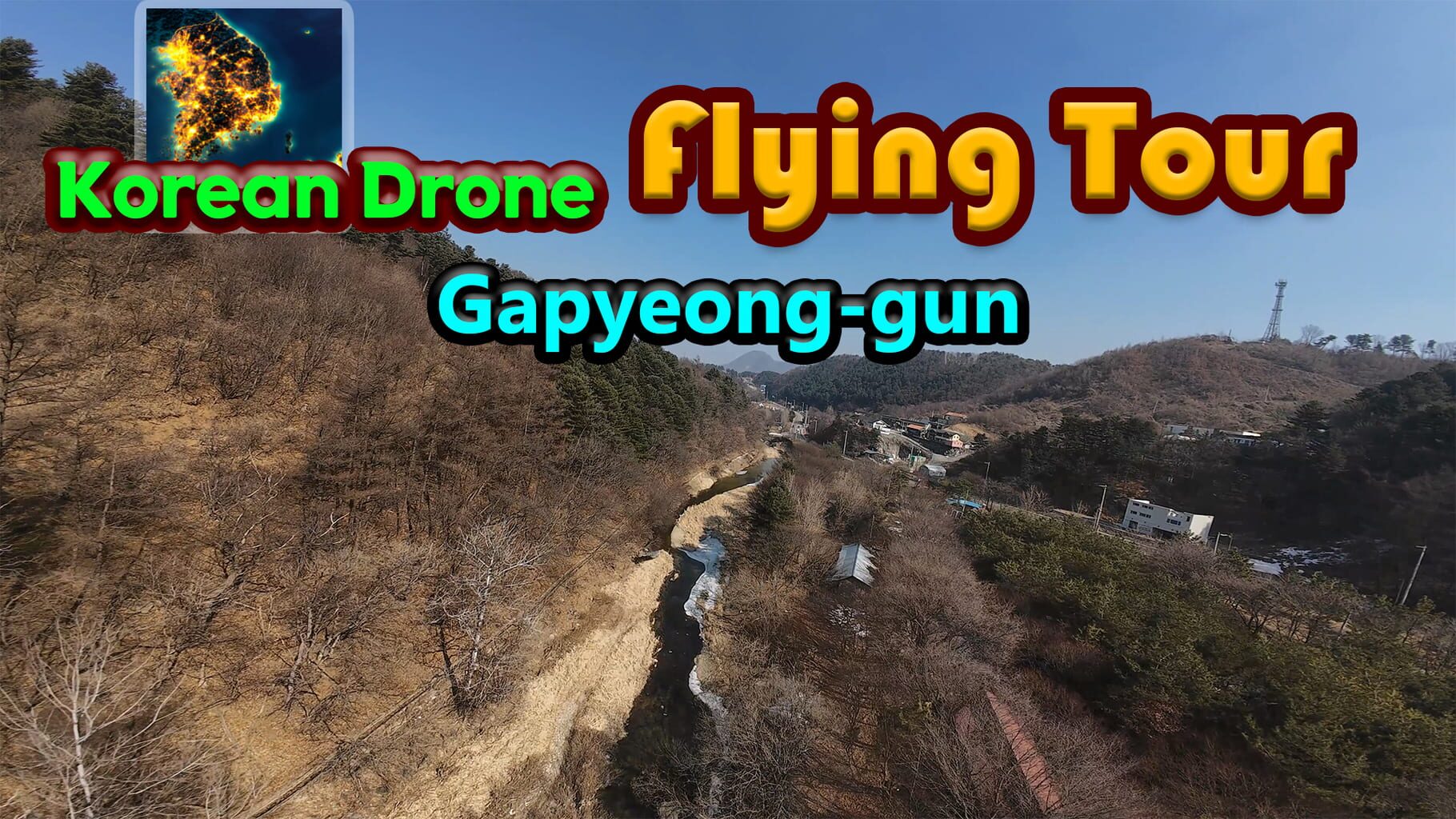 Korean Drone Flying Tour Gapyeong-gun artwork