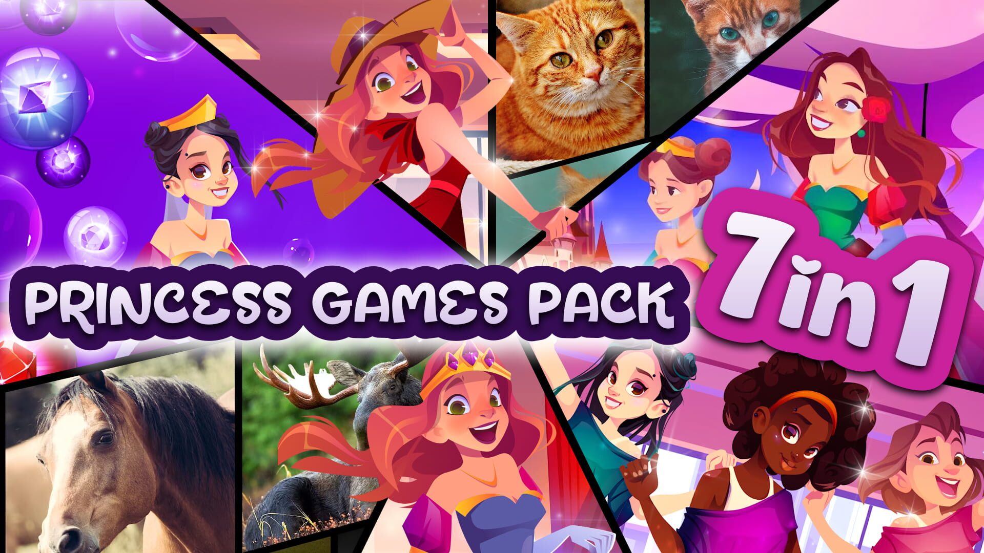 Artwork for Princess Games Pack: 7 in 1!