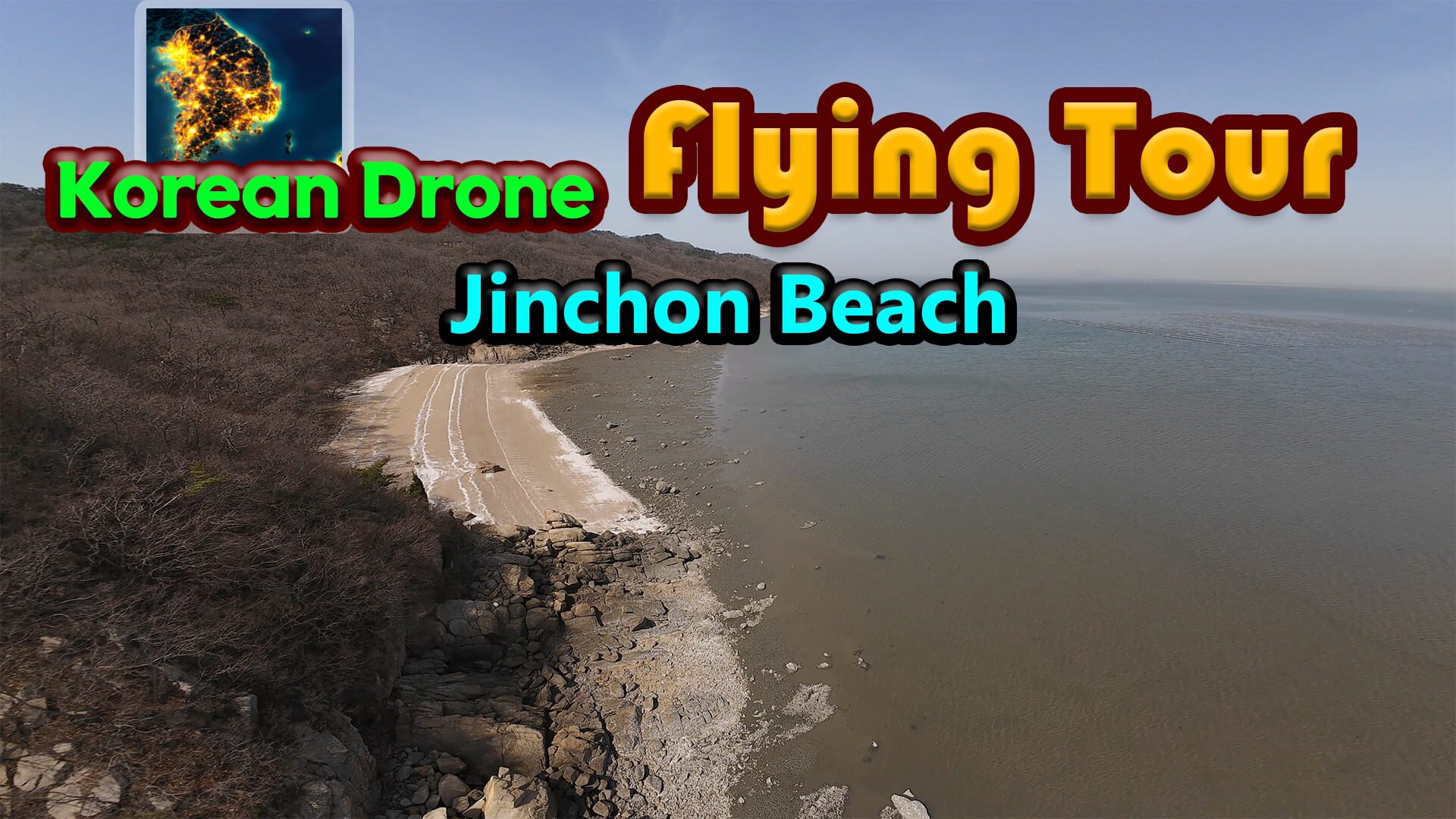 Artwork for Korean Drone Flying Tour Jinchon Beach