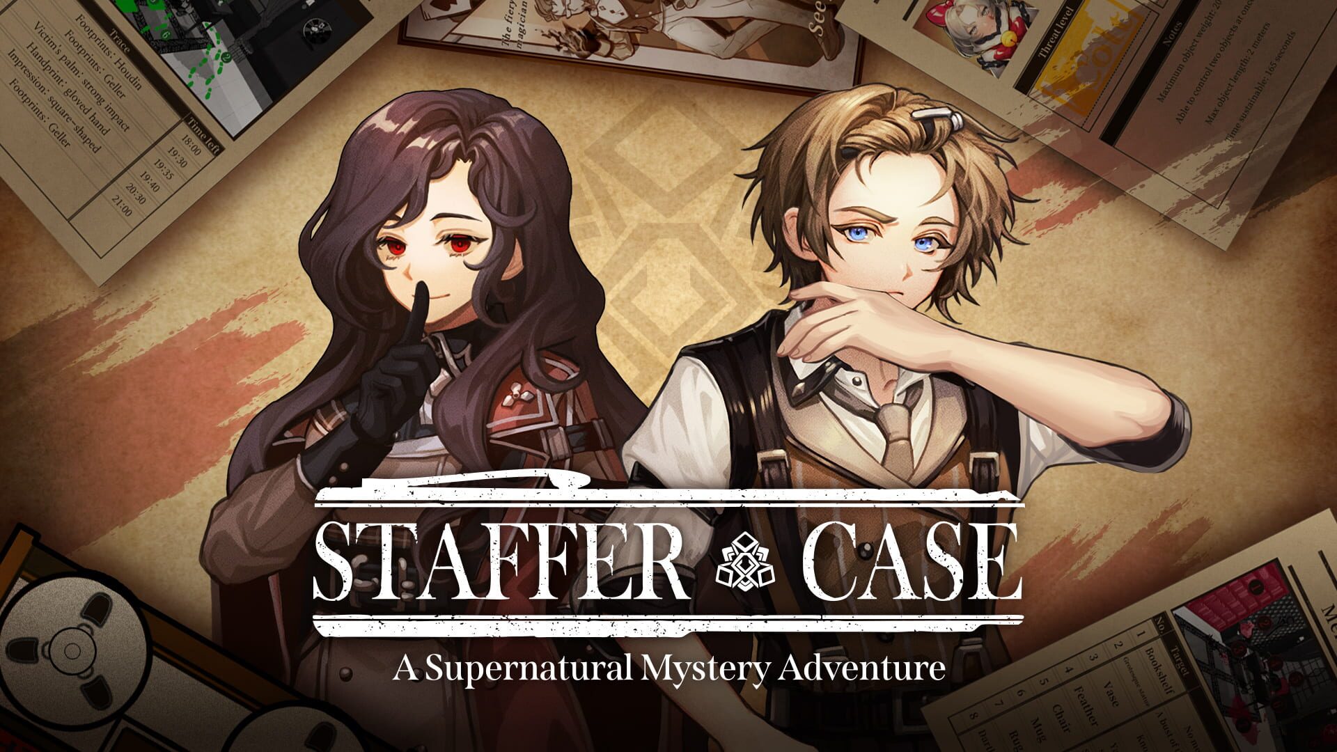 Staffer Case: A Supernatural Mystery Adventure artwork