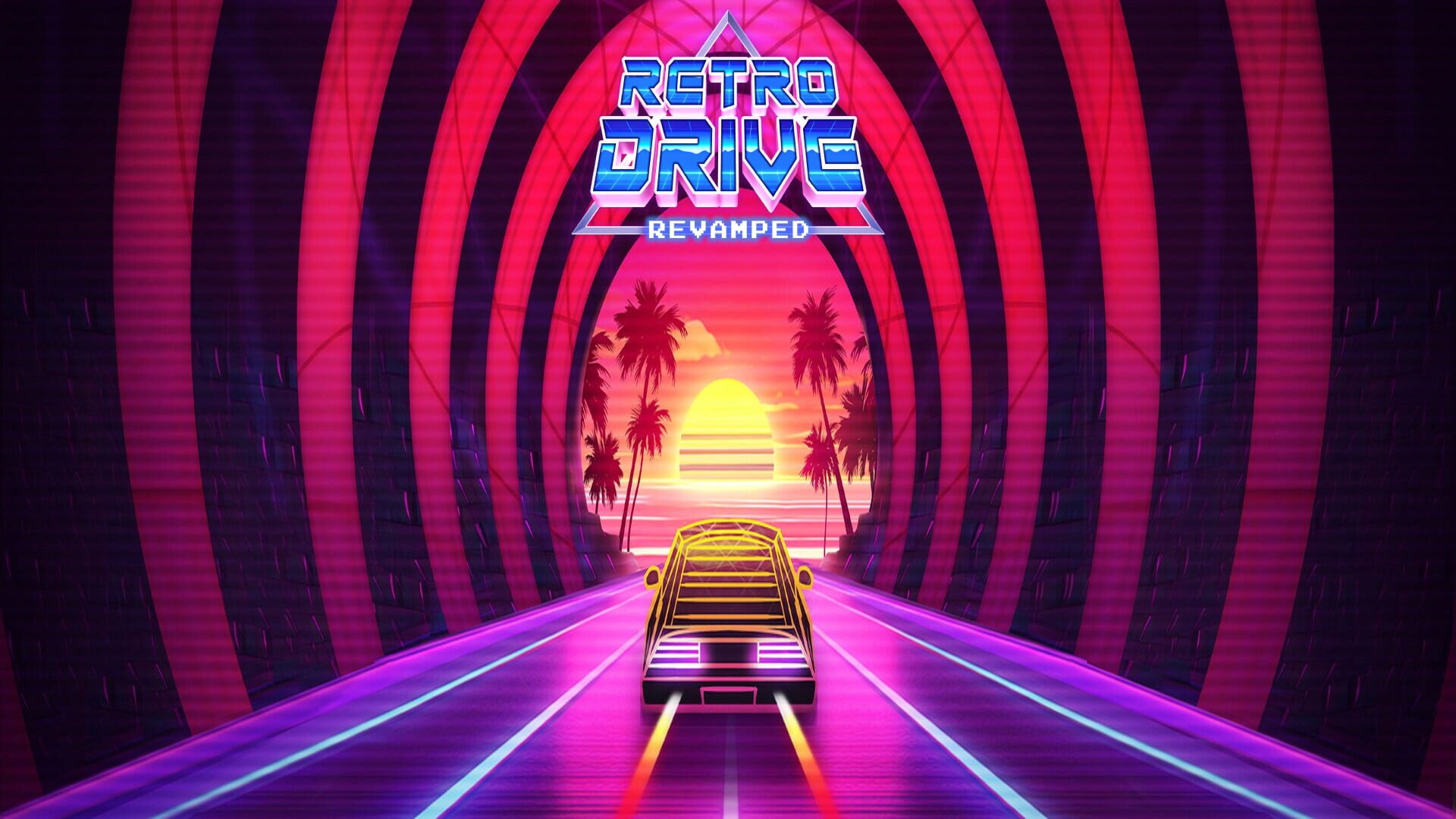 Retro Drive: Revamped artwork