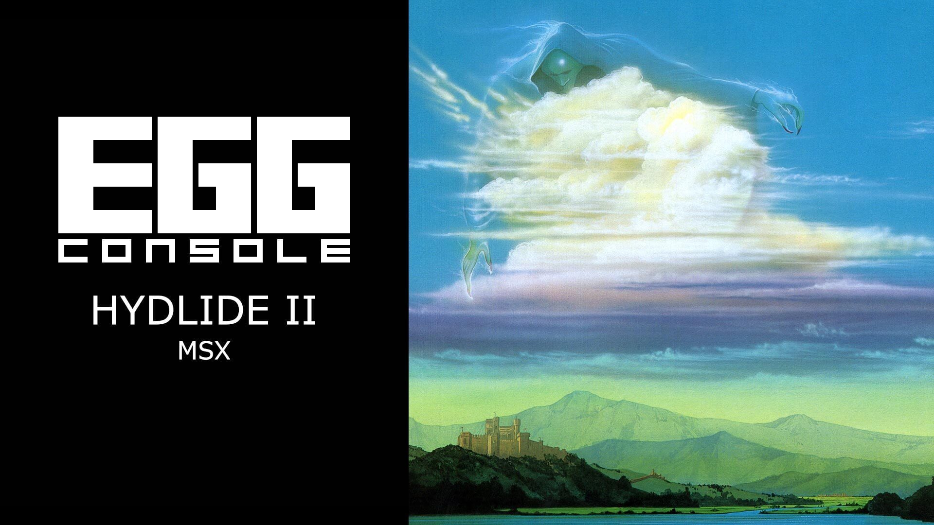Eggconsole Hydlide II MSX artwork