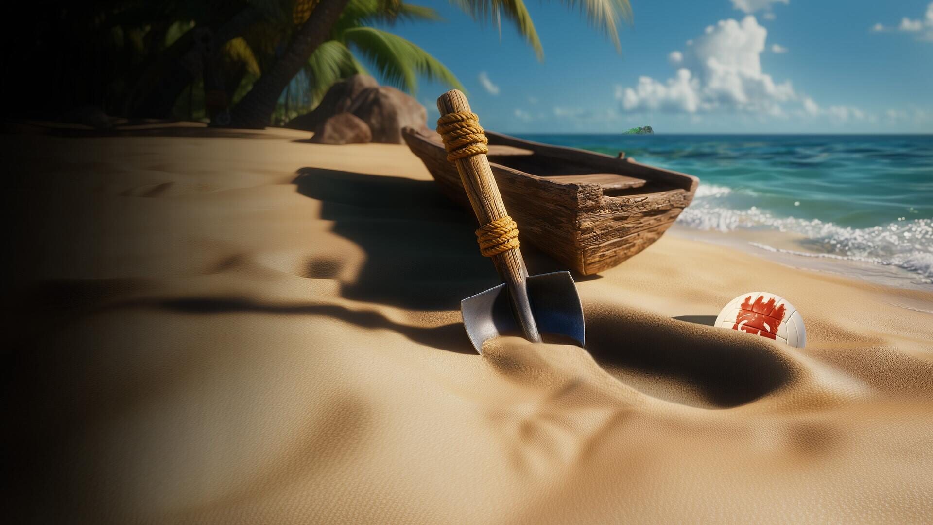 Hole Digging Beach Simulator artwork