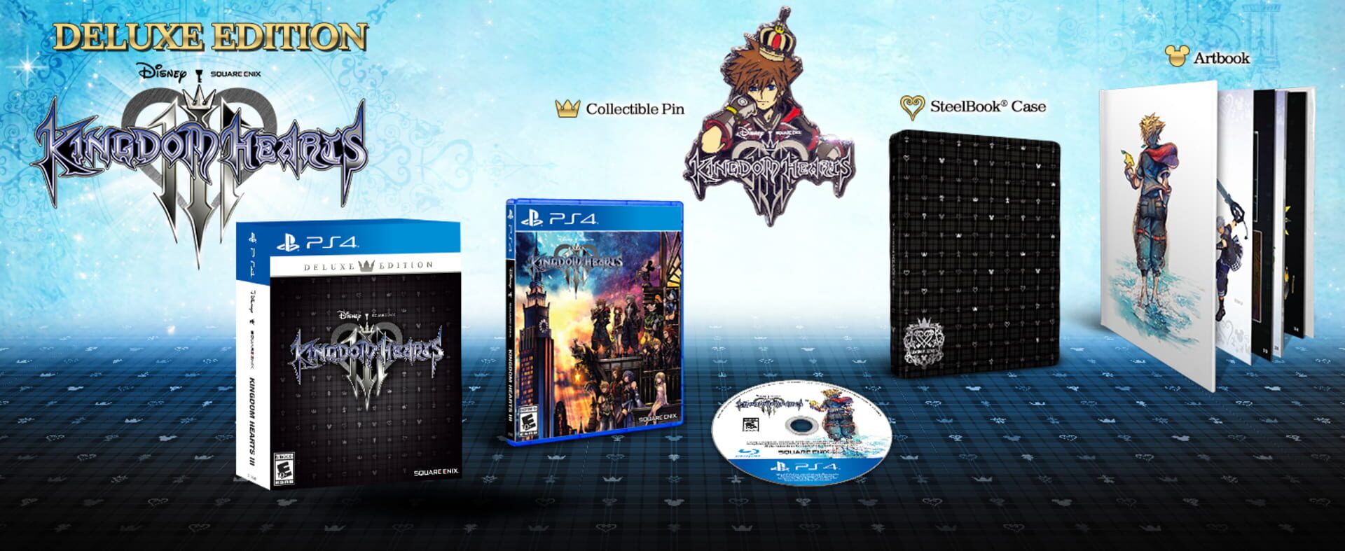 Artwork for Kingdom Hearts III: Deluxe Edition
