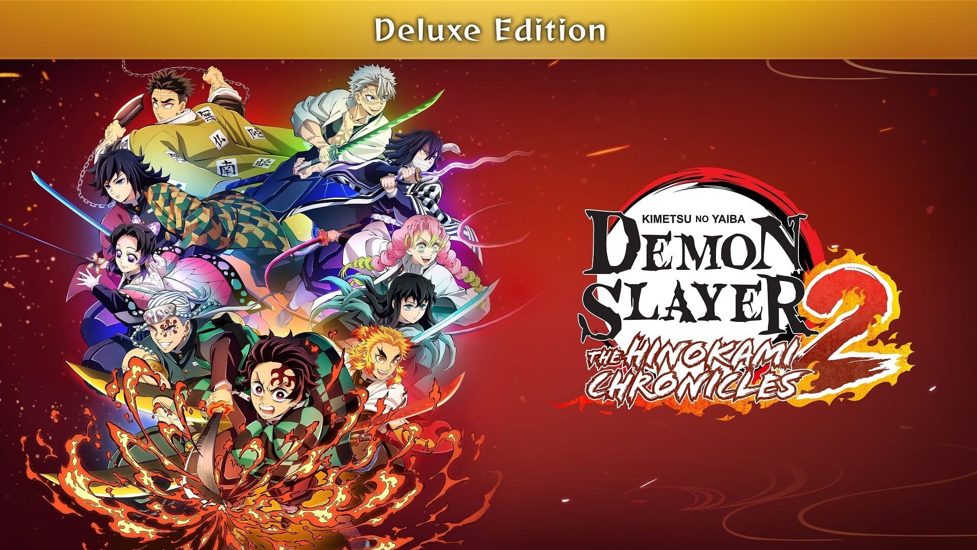 Demon Slayer: Kimetsu no Yaiba - The Hinokami Chronicles 2: Deluxe Edition artwork