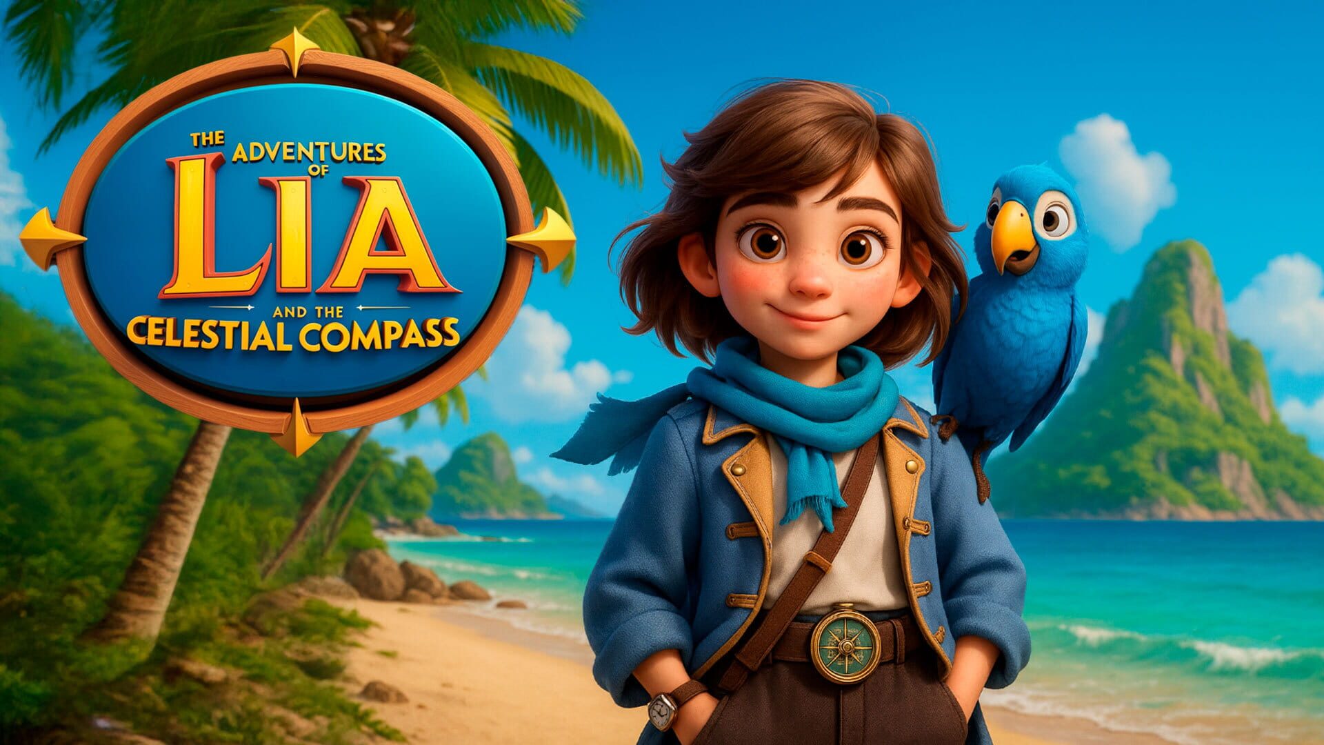 Artwork for The Adventures of Lia and the Celestial Compass