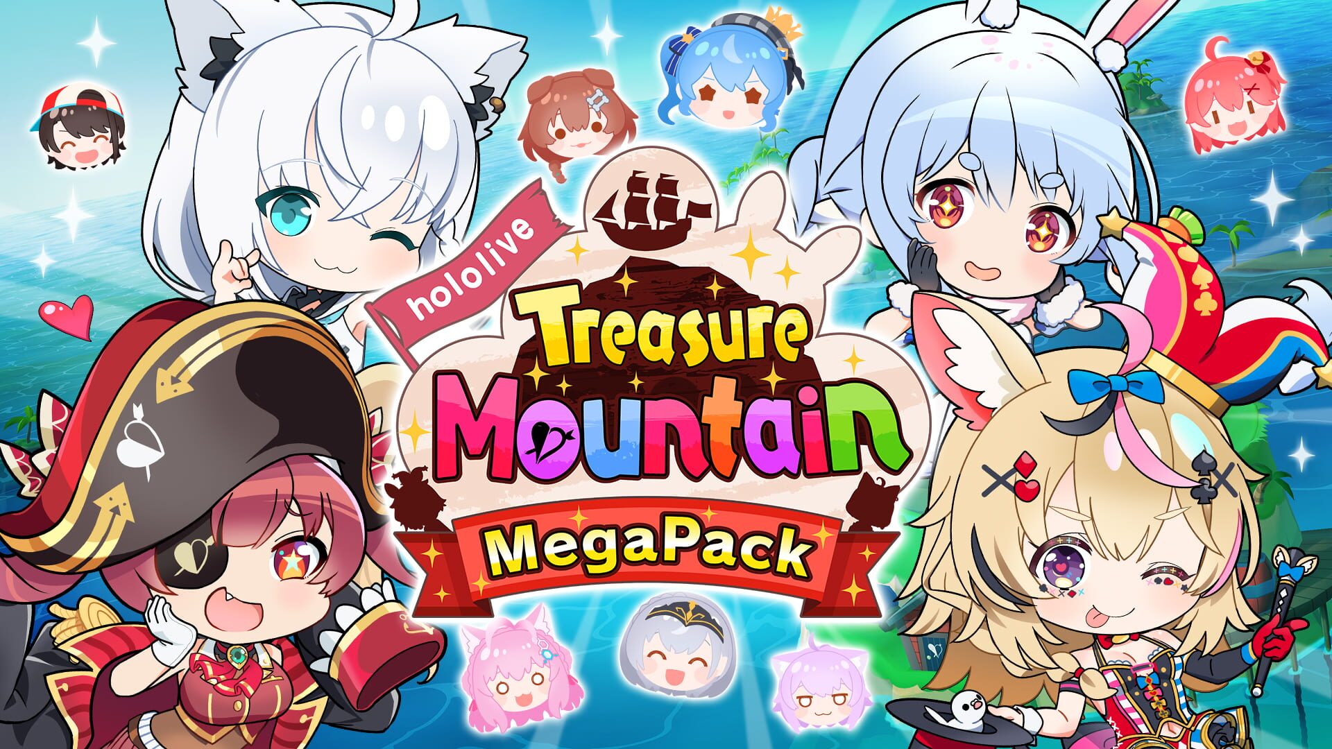 Hololive Treasure Mountain MegaPack artwork