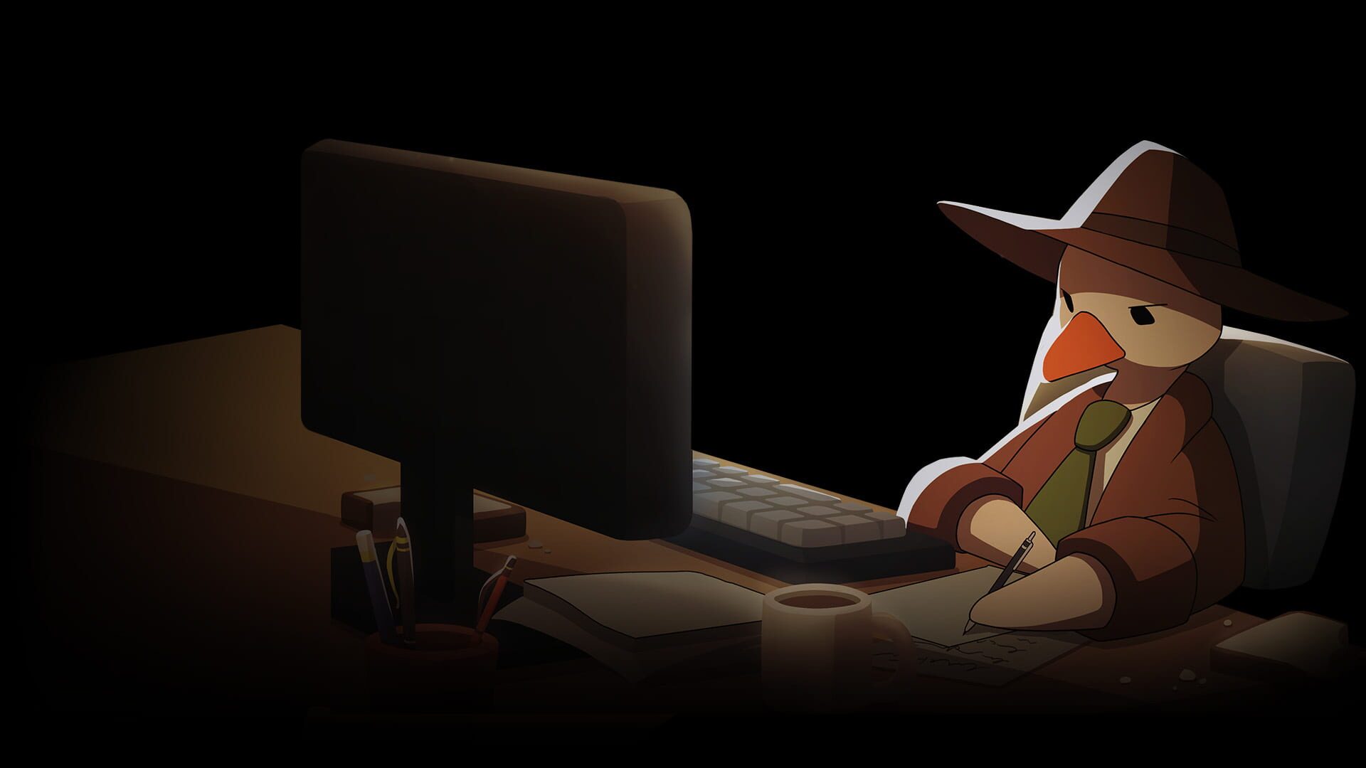Duck Detective: The Secret Salami artwork