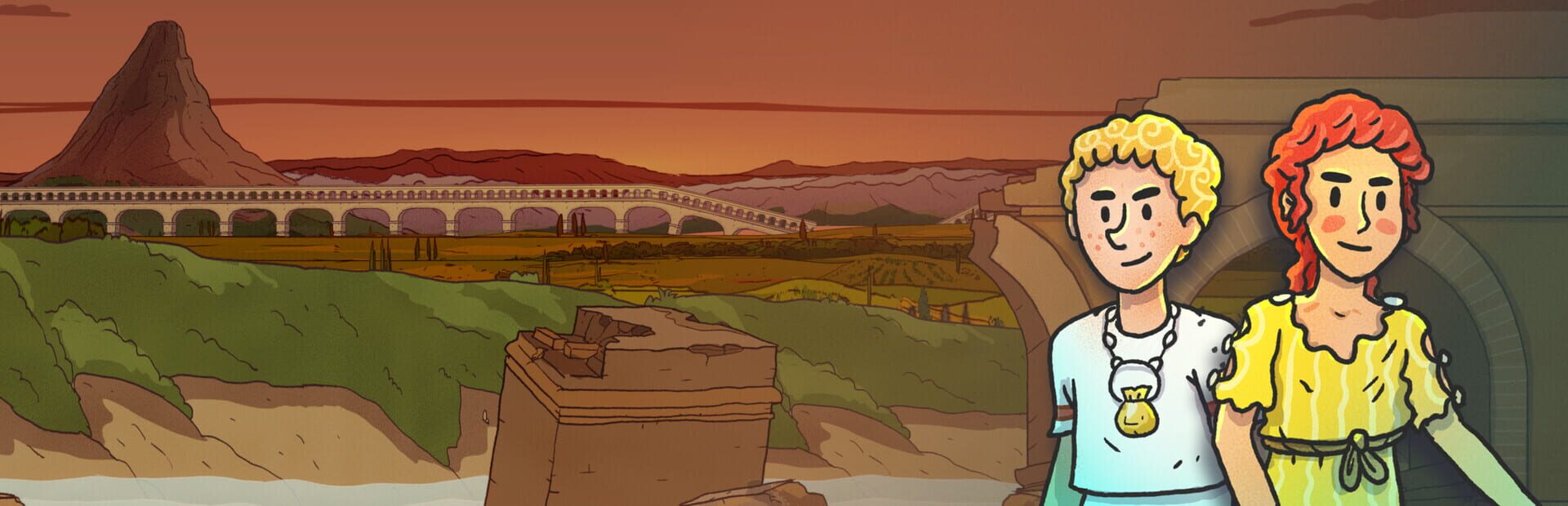 Artwork for Danger in Pompeii