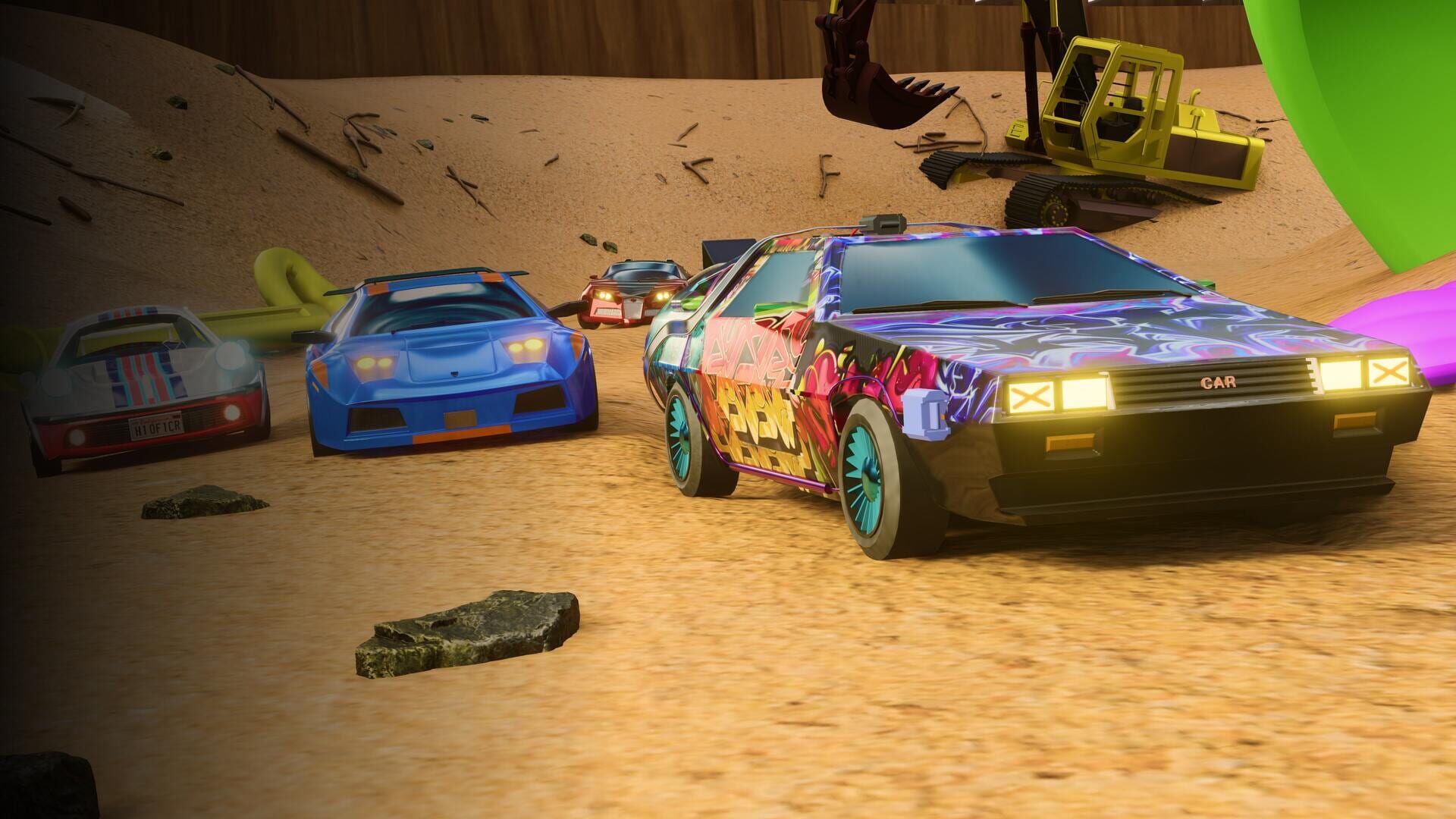 Mini Wheels Racers: Turbo Toy Playground artwork