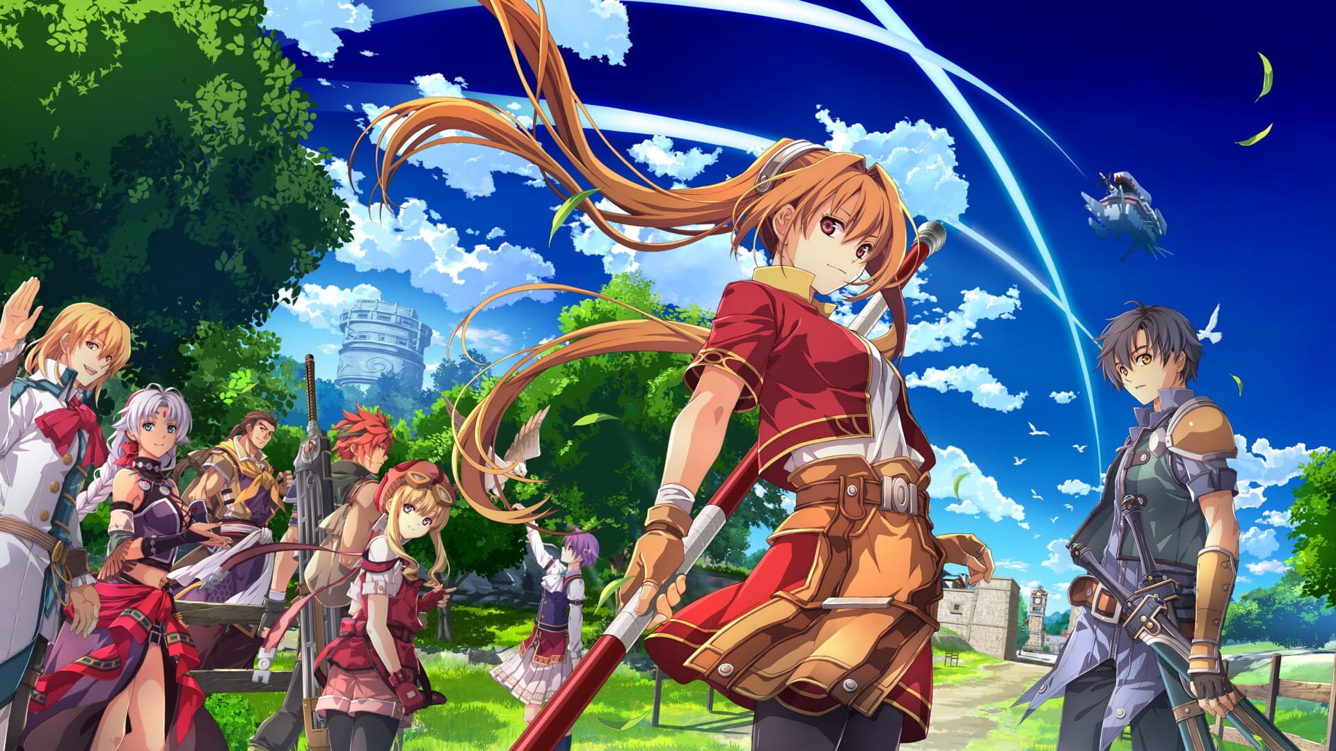 Trails in the Sky 1st Chapter artwork