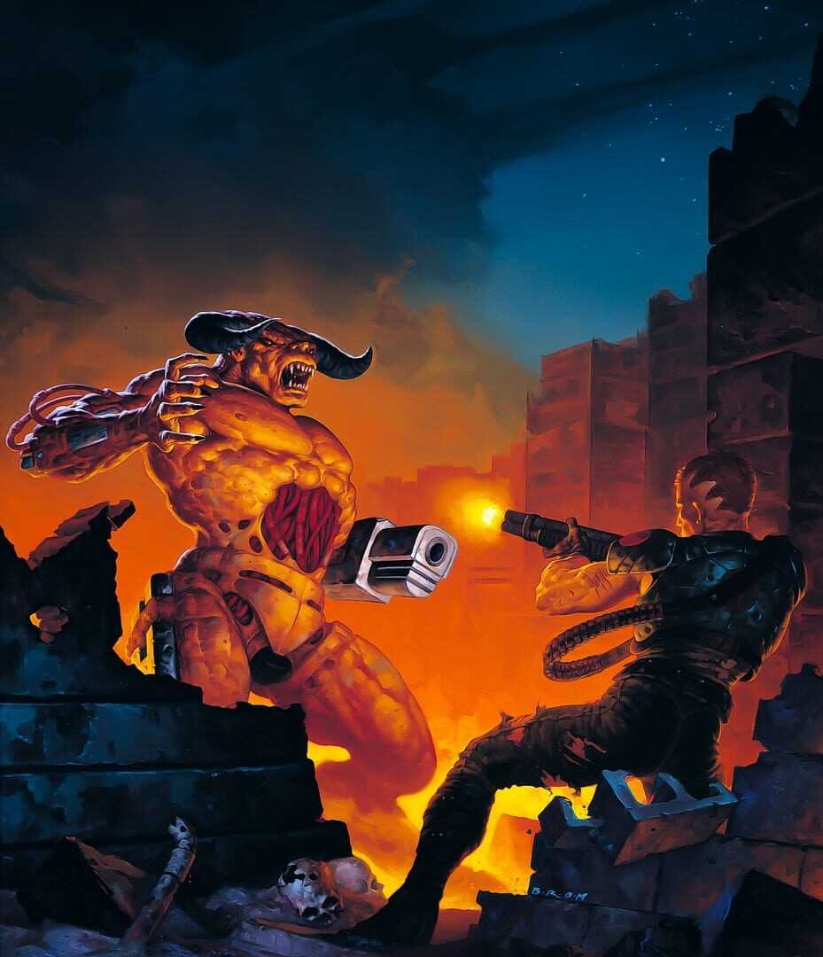 Doom II: Hell on Earth artwork