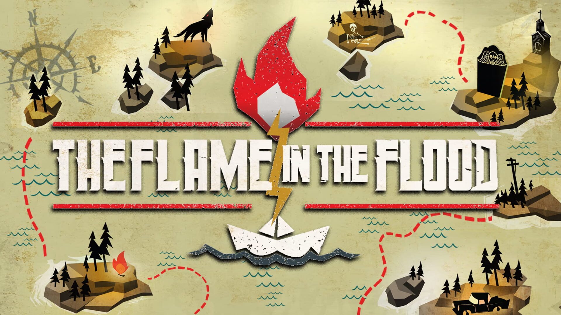 The Flame in the Flood artwork