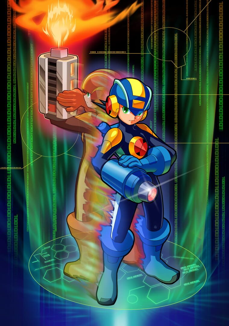 Mega Man Battle Network 2 artwork