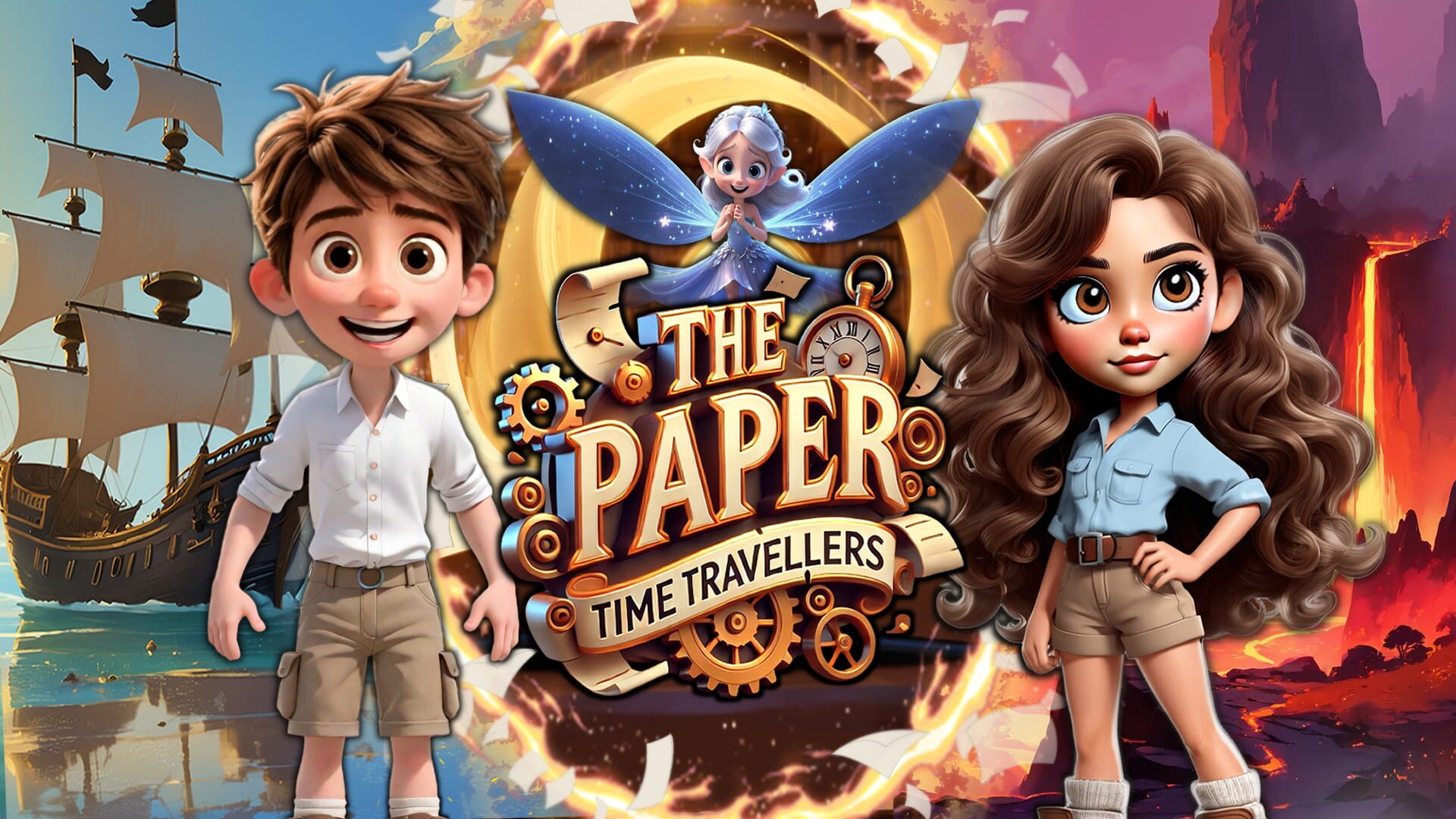 Artwork for The Paper Time Travelers