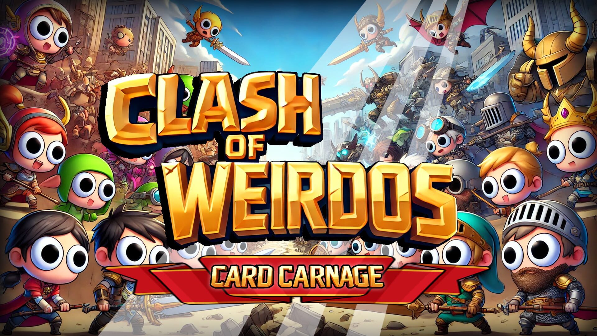 Artwork for Clash of Weirdos: Card Carnage